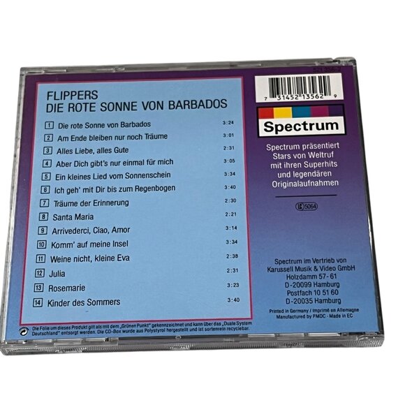 Flippers "Die Rote Sonne Von Barbados" CD Album - Picture 4 of 4